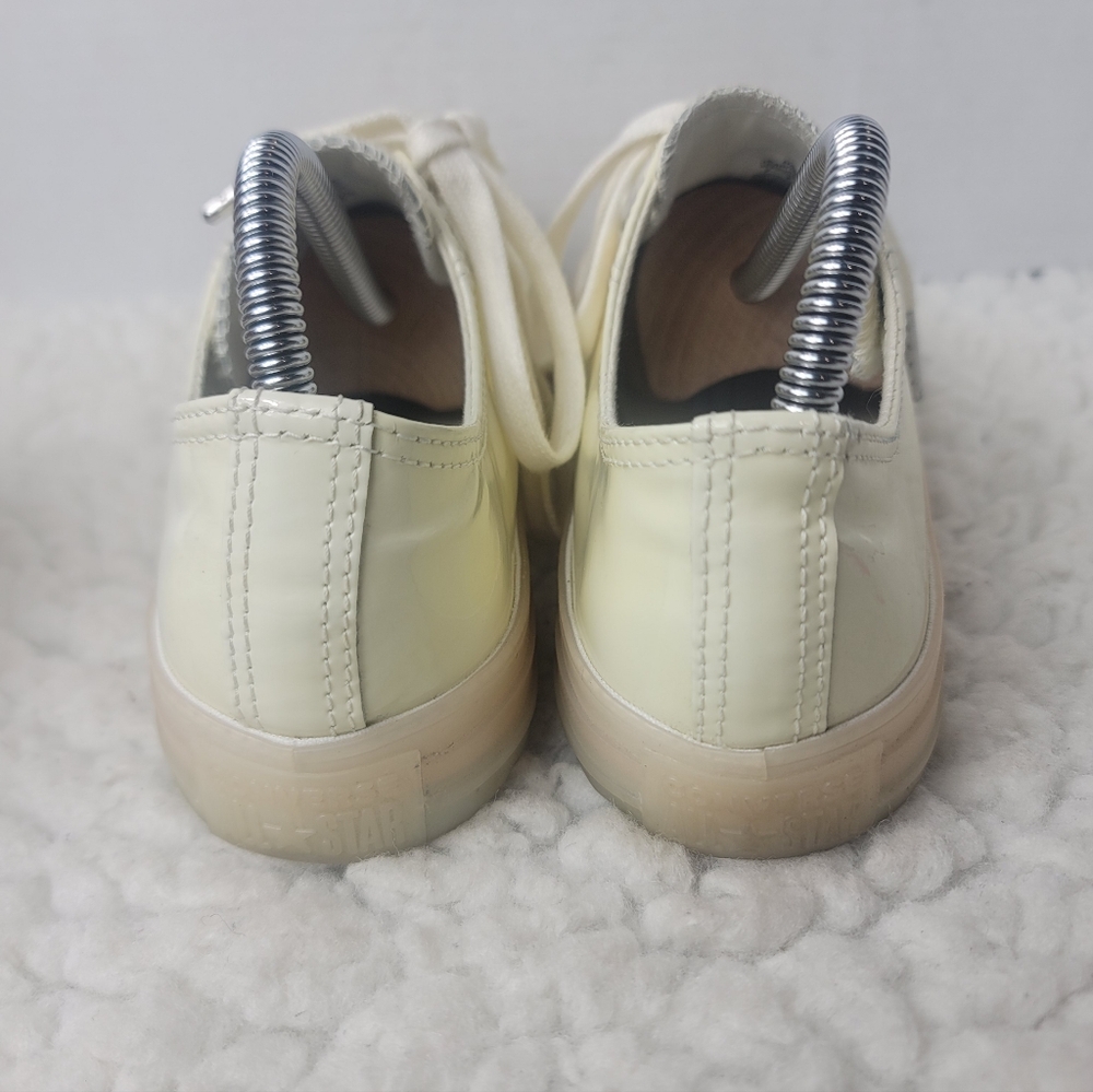 Converse Chuck Taylor All Star Lift Ox Egret White Teal Tint Platform W9 - Picture 4 of 10